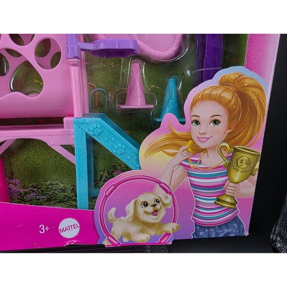 Barbie Stacie to the Rescue Puppy Playground Playset 20+ Pcs Dog - Picture 4 of 7